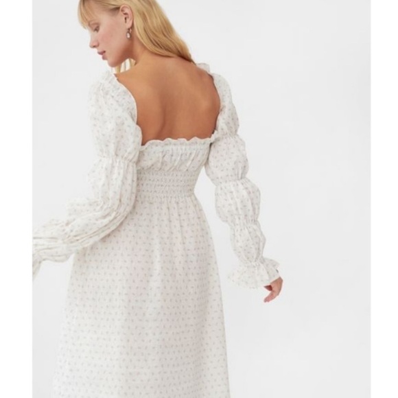 Sleeper Michelin Midi Dress In Mimosa Floral Medium - Picture 3 of 10